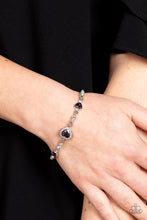 Load image into Gallery viewer, Paparazzi Amor Actually Purple Bracelet
