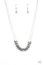 Load image into Gallery viewer, Paparazzi Shimmering High Society Silver Necklace
