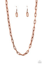 Load image into Gallery viewer, Paparazzi Boston Backdrop Copper Necklace
