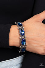 Load image into Gallery viewer, Paparazzi Dancing Diva Blue Bracelet
