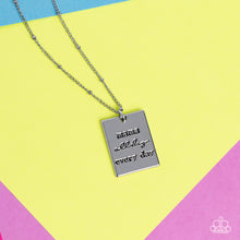 Load image into Gallery viewer, Paparazzi Mama MVP Silver Necklace
