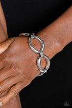 Load image into Gallery viewer, Paparazzi Constructed Chic Silver Bracelet
