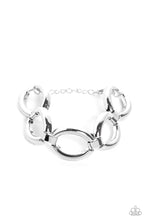 Load image into Gallery viewer, Paparazzi Constructed Chic Silver Bracelet
