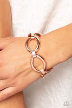 Load image into Gallery viewer, Paparazzi Constructed Chic Copper Bracelet
