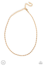 Load image into Gallery viewer, Paparazzi Accessories - Minimalist Maiden Gold Choker Necklace
