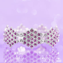 Load image into Gallery viewer, Paparazzi Accessories - Scintillating Snowflakes - Purple
