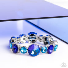 Load image into Gallery viewer, Paparazzi Accessories - Refreshing Radiance Blue Bracelet
