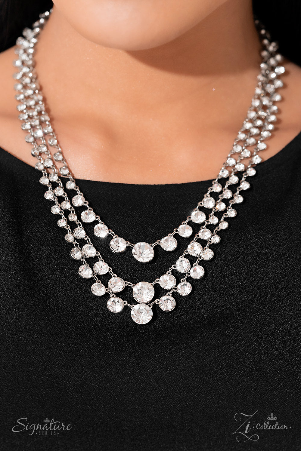 Paparazzi Accessories - The Dana - Zi Paparazzi Collection Necklace