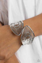 Load image into Gallery viewer, Paparazzi Accessories - Palatial Palms Silver Bracelet
