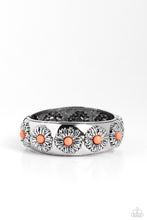 Load image into Gallery viewer, Paparazzi Accessories - Taking FLORAL Orange Bracelet
