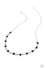 Load image into Gallery viewer, Paparazzi Accessories Pronged Passion - Black Necklace
