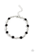 Load image into Gallery viewer, Paparazzi Accessories Particularly Pronged - Black Bracelet
