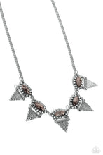 Load image into Gallery viewer, Paparazzi Accessories - Scintillating Shimmer Silver Necklace
