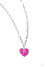 Load image into Gallery viewer, Paparazzi Accessories - Romantic Gesture - Pink Necklace
