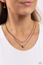 Load image into Gallery viewer, Paparazzi Accessories - Sweetheart Series Copper Necklace
