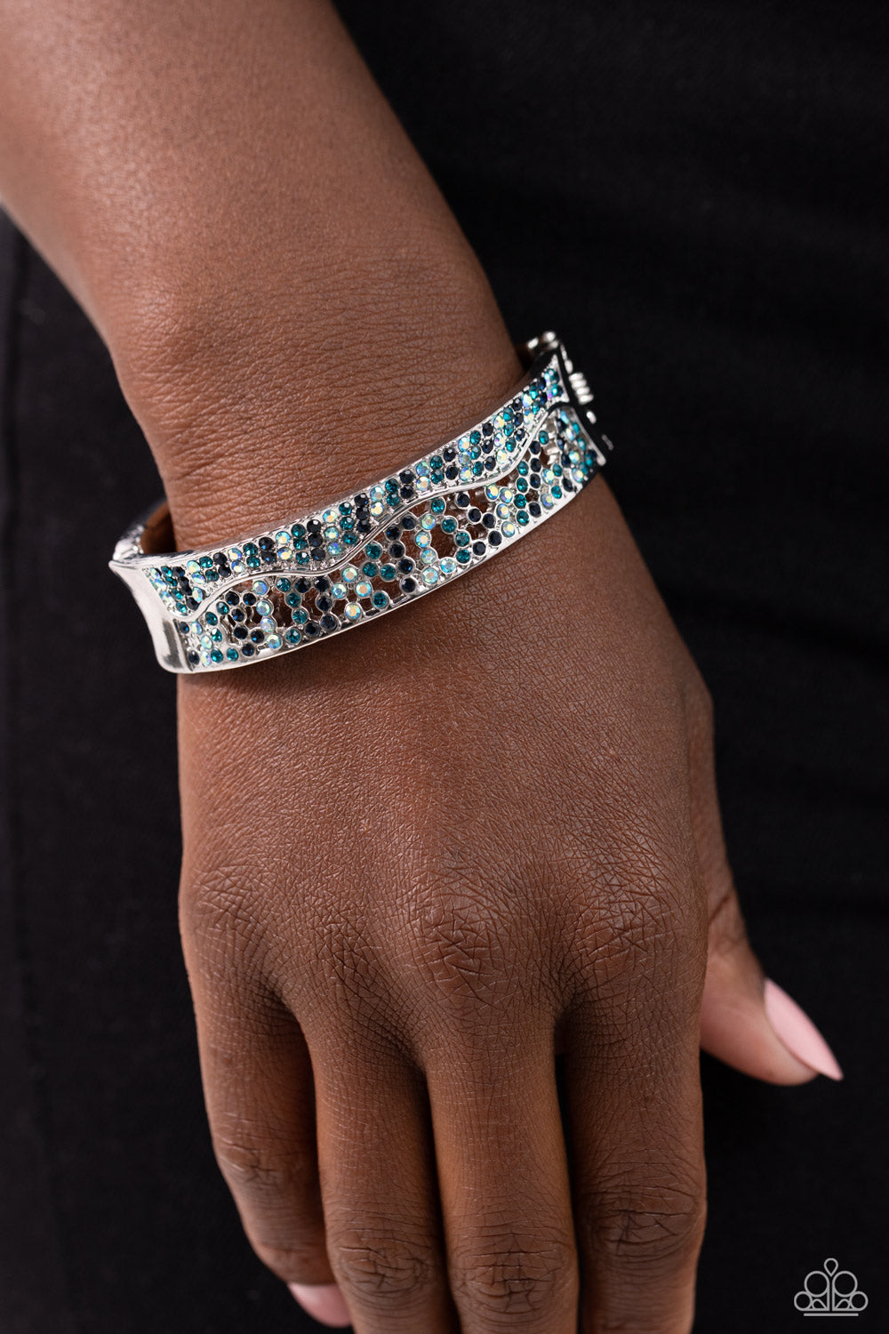 Paparazzi Accessories - Wavy Whimsy - Blue Bracelet