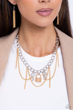 Load image into Gallery viewer, Paparazzi Accessories - Against the LOCK - Multi Necklace
