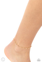 Load image into Gallery viewer, Paparazzi Accessories - Starry Swing Dance - Gold Anklet
