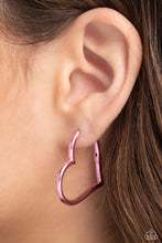 Load image into Gallery viewer, Paparazzi Accessories - Loving Legend - Pink Hoops Hinge
