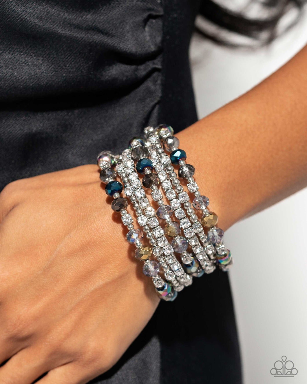 Paparazzi Accessories - Sizzling Stack - Multi Bracelet