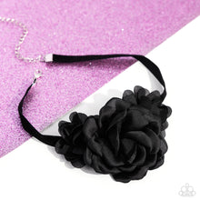 Load image into Gallery viewer, Paparazzi Accessories - Very Viscountess - Black Choker Necklace
