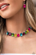 Load image into Gallery viewer, Paparazzi Accessories - Ecstatic Emeralds - Multi Choker Necklace
