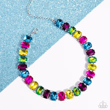 Load image into Gallery viewer, Paparazzi Accessories - Ecstatic Emeralds - Multi Choker Necklace
