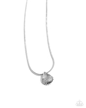 Load image into Gallery viewer, Paparazzi Accessories - Seashell Simplicity - Silver Necklace
