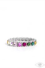 Load image into Gallery viewer, Paparazzi Sugar-Coated Sparkle Multi Rainbow Bracelet
