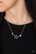 Load image into Gallery viewer, Paparazzi United We Sparkle Blue Necklace
