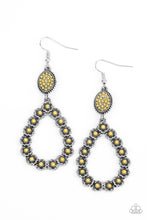 Load image into Gallery viewer, Paparazzi Farmhouse Fashion Show Yellow Earring
