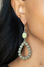 Load image into Gallery viewer, Paparazzi Farmhouse Fashion Show Yellow Earring
