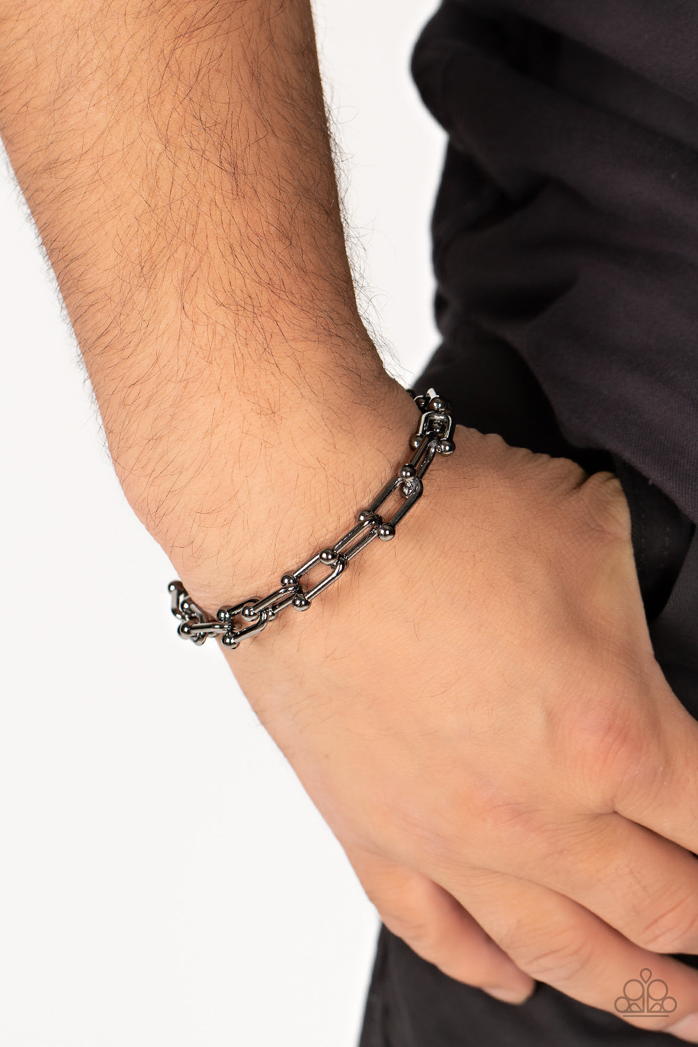 Paparazzi Grunge City Black Bracelet