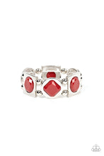 Load image into Gallery viewer, Paparazzi Asymmetrical A-Lister Red Bracelet
