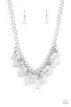 Load image into Gallery viewer, Paparazzi Beachside Dance White Necklace
