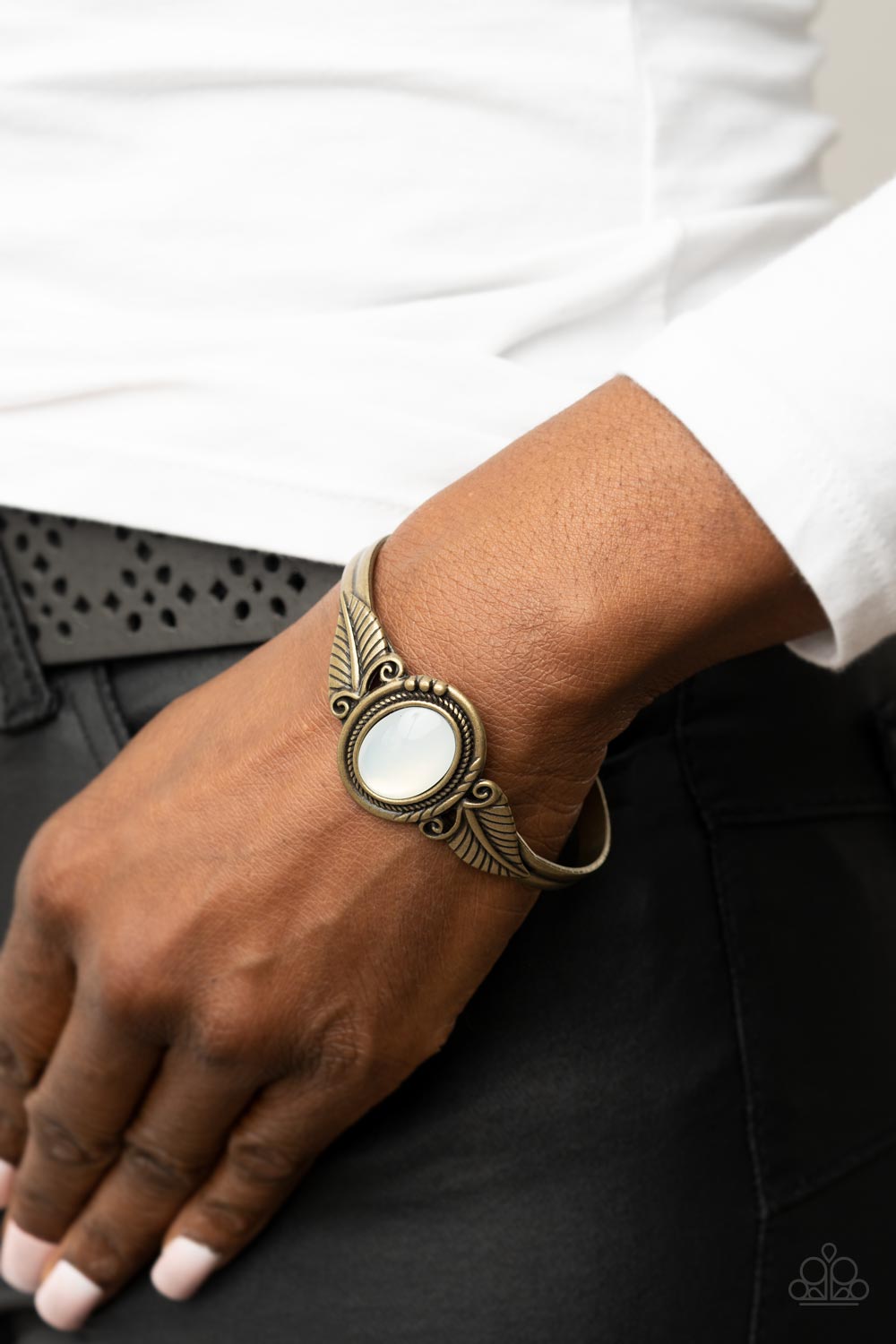 Paparazzi Serendipitous Sojourn Brass Cuff Bracelet