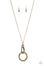 Load image into Gallery viewer, Paparazzi Radiant Ringleader Brass Necklace
