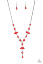 Load image into Gallery viewer, Paparazzi Authentically Adventurous Red Necklace
