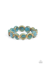 Load image into Gallery viewer, Paparazzi Earthy Entrada Blue Bracelet
