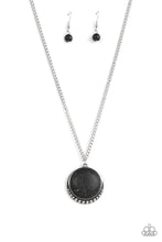 Load image into Gallery viewer, Paparazzi Mojave Moon Black Necklace
