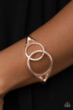 Load image into Gallery viewer, Paparazzi Scope of Expertise Rose Gold Bracelet
