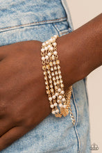 Load image into Gallery viewer, Paparazzi Experienced in Elegance Gold Bracelet
