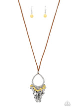 Load image into Gallery viewer, Paparazzi Paradise Pageantry Yellow Necklace
