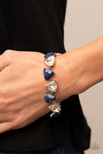 Load image into Gallery viewer, Paparazzi Pumped Up Prisms Blue Bracelet
