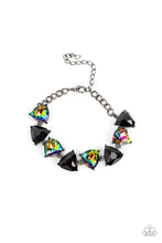 Load image into Gallery viewer, Paparazzi Pumped Up Prisms Multi Oil Spill Bracelet
