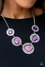 Load image into Gallery viewer, Paparazzi Raw Charisma Purple Necklace
