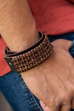 Load image into Gallery viewer, Paparazzi Urban Expansion Brown Urban Bracelet
