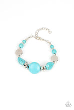 Load image into Gallery viewer, Paparazzi Mesa Vista Blue Bracelet
