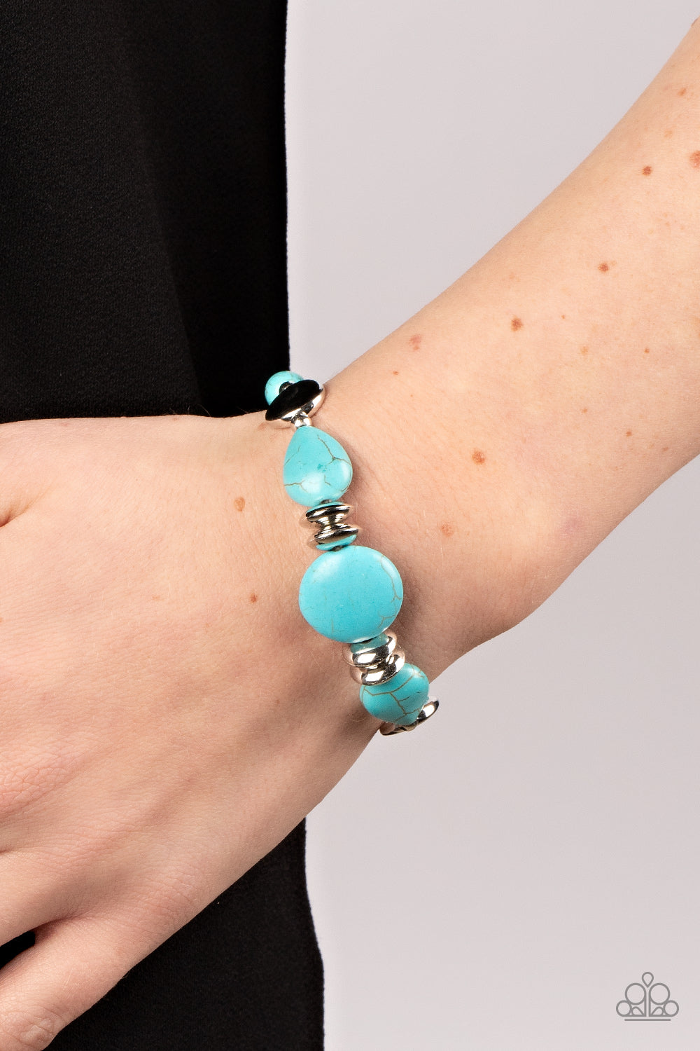 Paparazzi Mesa Vista Blue Bracelet