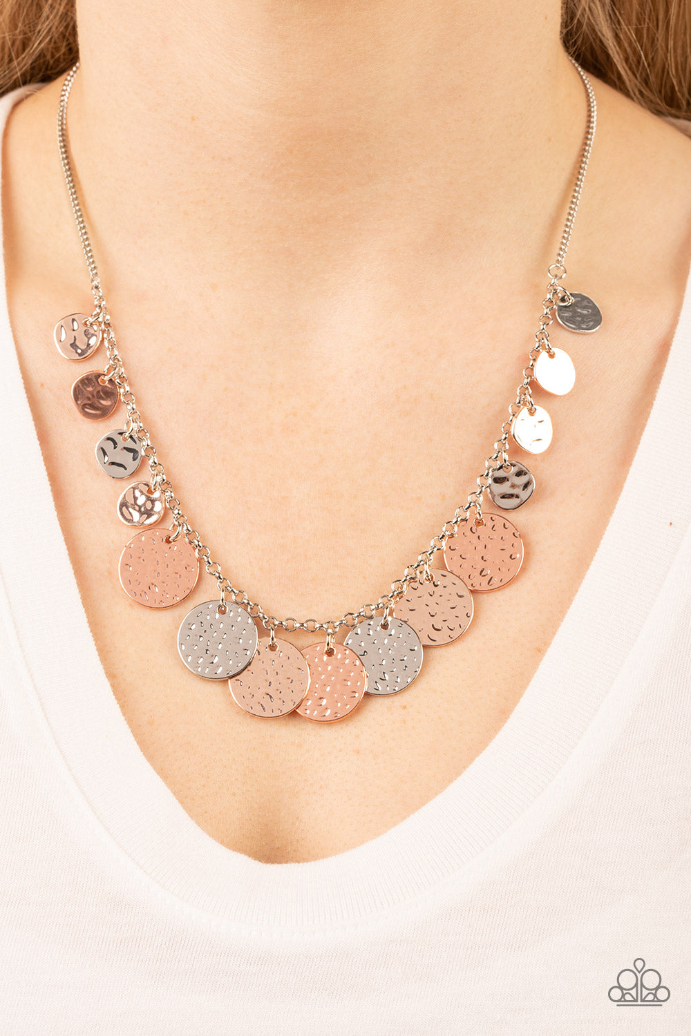 Paparazzi Chime Warp Multi Necklace